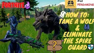 How To Visit A Guardian Tower | Eliminate A Spire Guardian & Tame A Wolf