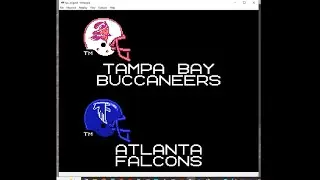 Tecmo Super Bowl Regular Season Week 12 Buccaneers Season Buccaneers vs FalconsAndScoresAndStandings