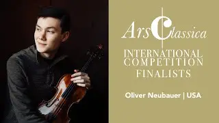 Oliver Neubauer | ArsClassica Competition 2023 - Finals | Bach, Partita No. 2, Sarabanda, Giga