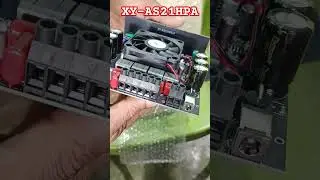 XY-AS21HPA || 300&times;2+600 Watt - 2.1 channel class D amplifier || TPA3255 #shorts