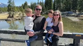 Walk along Policeman Creek in Canmore