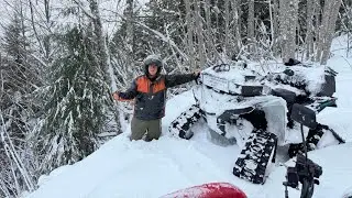 Mt Mahony Bluffs - by ATV with tracks