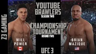 Will Power vs Brian Mazique|YouTube Brawlers S2 EP 11
