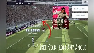 Ronaldinho Free Kick Movie | PES Mobile
