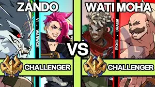 2XKO ▰ ZANDO (Vi-Warwick) vs WATI MOHA (Ekko-Braum) ▰ 2XKO Pro Replays
