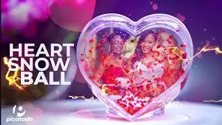 Heart SnowBall with Heart Petals