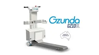 Gzunda GZ10SL bed mover demonstration - Australian-made battery-powered mover for hospital beds.