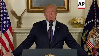 Trump announces US has launched 