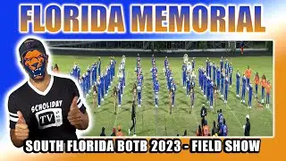 FLORIDA MEMORIAL ROAR 2023 South Florida BOTB FIELD SHOW FMU University Band REACTION REVIEW