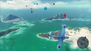 World of Warplanes - 10 Kills - LVL VI Japanese Kawasaki Ki 88 Fighter PVP
