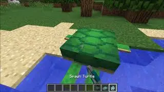Minecraft update with turtles snapshot 18w07a