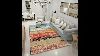 Modern Abstract Large Size Carpet For Living Room, Dining Room, Bedroom Anti-Slip &ndash; 16 Variations