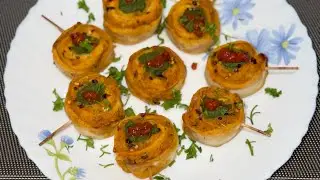 Aloo paneer lollipop 
