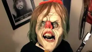 Trippy The Clown gives her a black eye