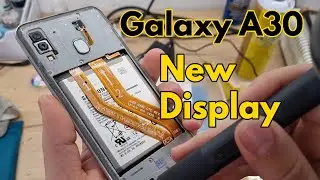Samsung Galaxy A30 screen replacement - Full video 4K
