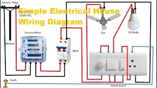Simple Electrical House Wiring Diagram