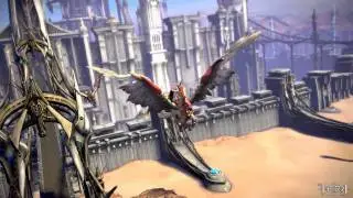 Tera Online Fly with Steparu 01 Allementhia to Frontera Region 1080p