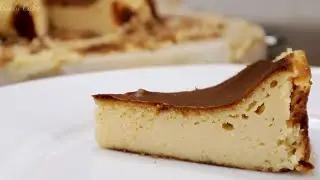 Simple Version of Basque Burnt Cheesecake | Gaely Cake