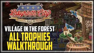 Labyrinth City Pierre The Maze Detective - Village in The Forest 100% Walkthrough