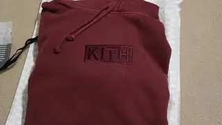 KITH WILLIAMS III HOODIE MAGMA PICKUP/UNBOXING