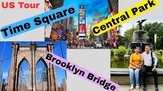 My US Tour/Time Square/Central Park/Brooklyn Bridge/New York/New Jersey/Kal Ho Na Ho Shoot Location.