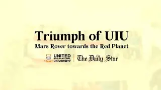 Triumph of UIU Mars Rover towards the Red Planet