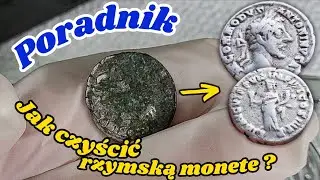 Efekt WOW - JAK CZYŚCIĆ SREBRNEGO RZYMSKIEGO DENARA ?