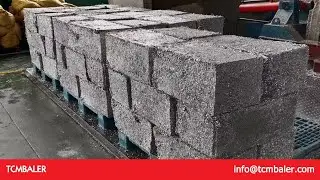 2 ram baler scrap metal