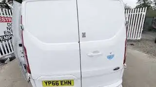 YP66EHN-66 Plate Ford Transit Custom 270 sport body kit 104k miles Euro 6 No Vat bargain