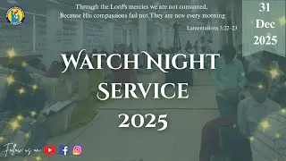 Watch Night Service 31 Dec,2025 || Bro. Vijay Anand || #beershebaprayerhouse #brovijayanand #newyear