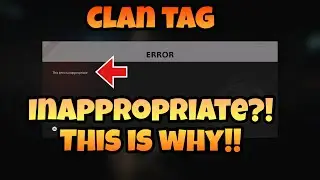 Cold War Clan Tag Inappropriate | Call of Duty Needs To Fix This!  #shorts