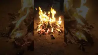 Bhogi camp fire