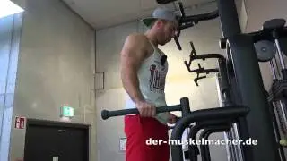 Dips zerstören die Schulter