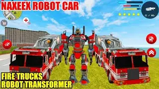 Naxeex Robot Car - Fire Trucks Robot Transformer #52 | by #Naxeex | Best Android Gameplay HD
