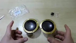 Динамики 3 дюйма 2х20 Вт с Aliexpress.