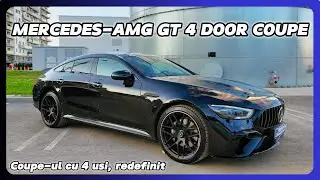 Mercedes AMG GT 53 4MATIC+ 4 door coupe 2022. Prezentare statică