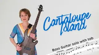Cantaloupe Island - Jazz on the Bass Guitar solo