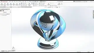 SolidWorks 2020 - Surfaces Modeling - Platinum Trophy PSN
