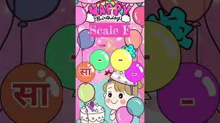 Happy birthday to you song tutorial with Indian notation #education #vocalriyaz #eartraining #music