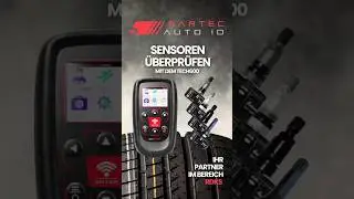 Bartec TECH600 RDKS Sensoren &uuml;berpr&uuml;fen/auslesen
