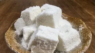 Silky Coconut Pudding: Snowflake Cake Magic You&rsquo;ll Love! 雪花糕