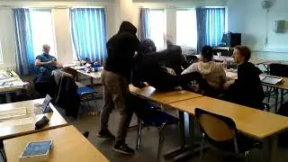 Fist prank gone sexual