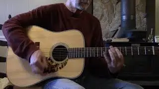 Blueridge BR160A guitar with Musicians Friend Strings