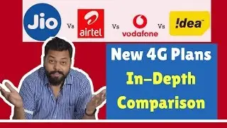 [BIG COMPARISON] New 4G Plans: Reliance Jio Vs Airtel Vs Vodafone Vs Idea