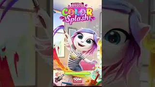 Talking Angela Color Splash Gameplay Android ios 