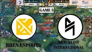 BREN ESPORTS VS. BLACKLIST INTERNATIONAL | GAME 3 | MPL S7 | REGULAR SEASON | REVERSE SWEEP PA NGA