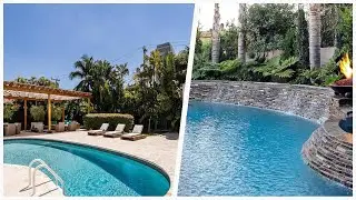 75 Beautiful Blue Kidney-Shaped Pool Design Ideas #1149 💙
