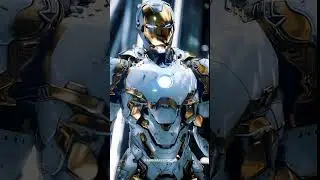 The white suit of armor SUPERHERO 😱 #marvel #dc #superhero
