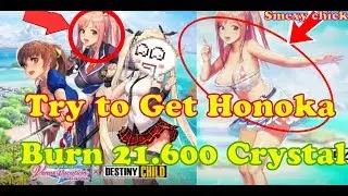 Destiny Child Global Summon Try Bury 21.600 Crystal Multi Summon to Get Honoka