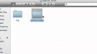 HTML Website Folder Structure